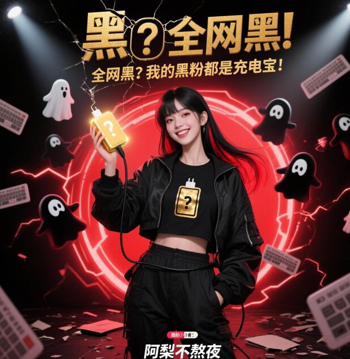全网黑?我的黑粉都是充电宝!
